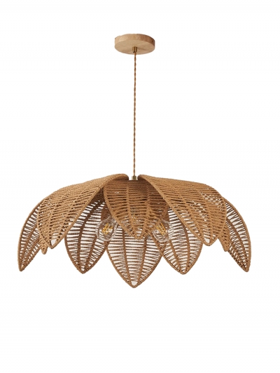 Люстра веревочная в форме цветка Bloom Knot-5