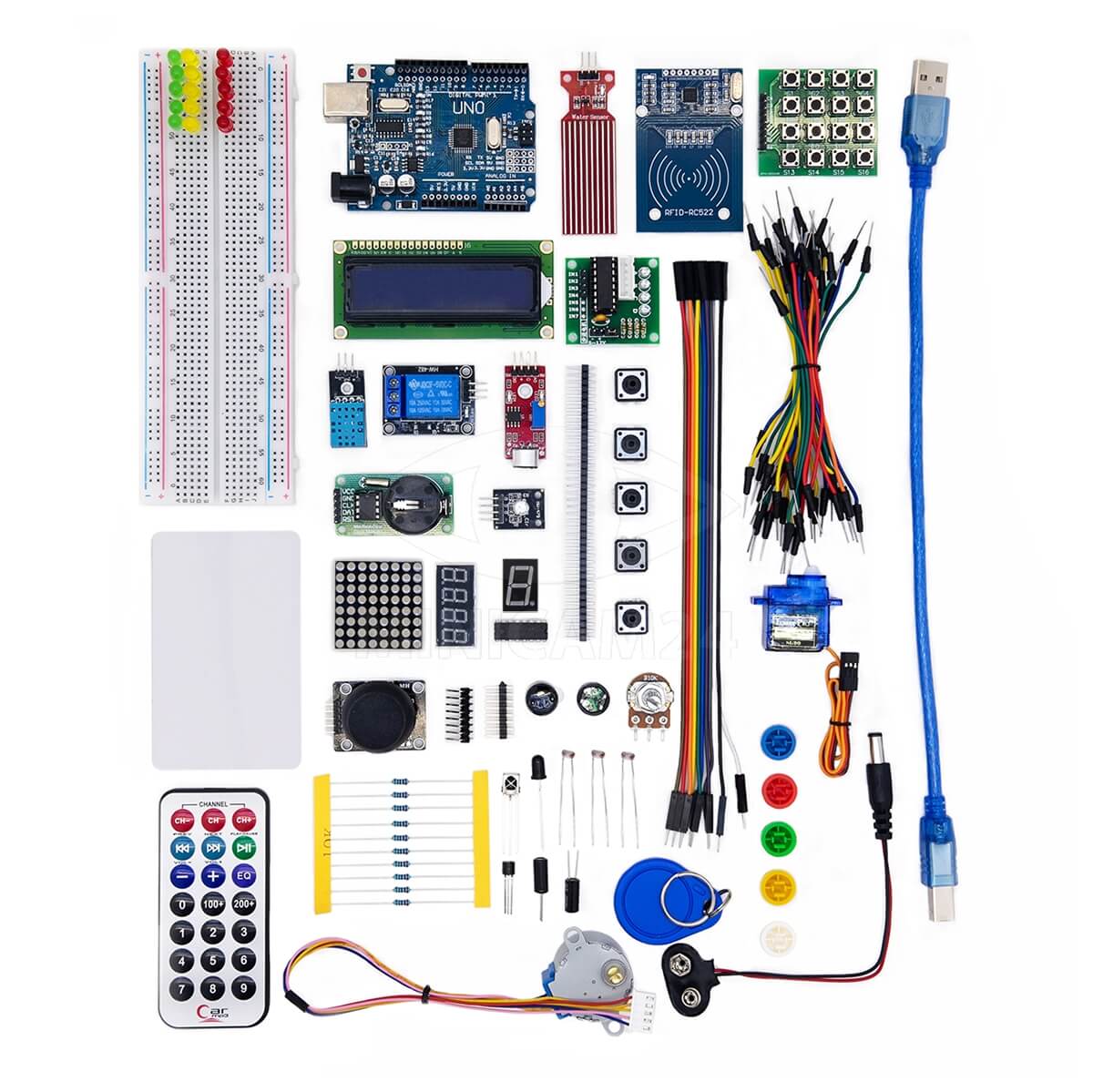 Набор для моделирования Ардуино (Arduino UNO R3) 9V Maximum KIT с RFID  модулем в Красноярске за 2 990 рублей – купить по лучшей цене